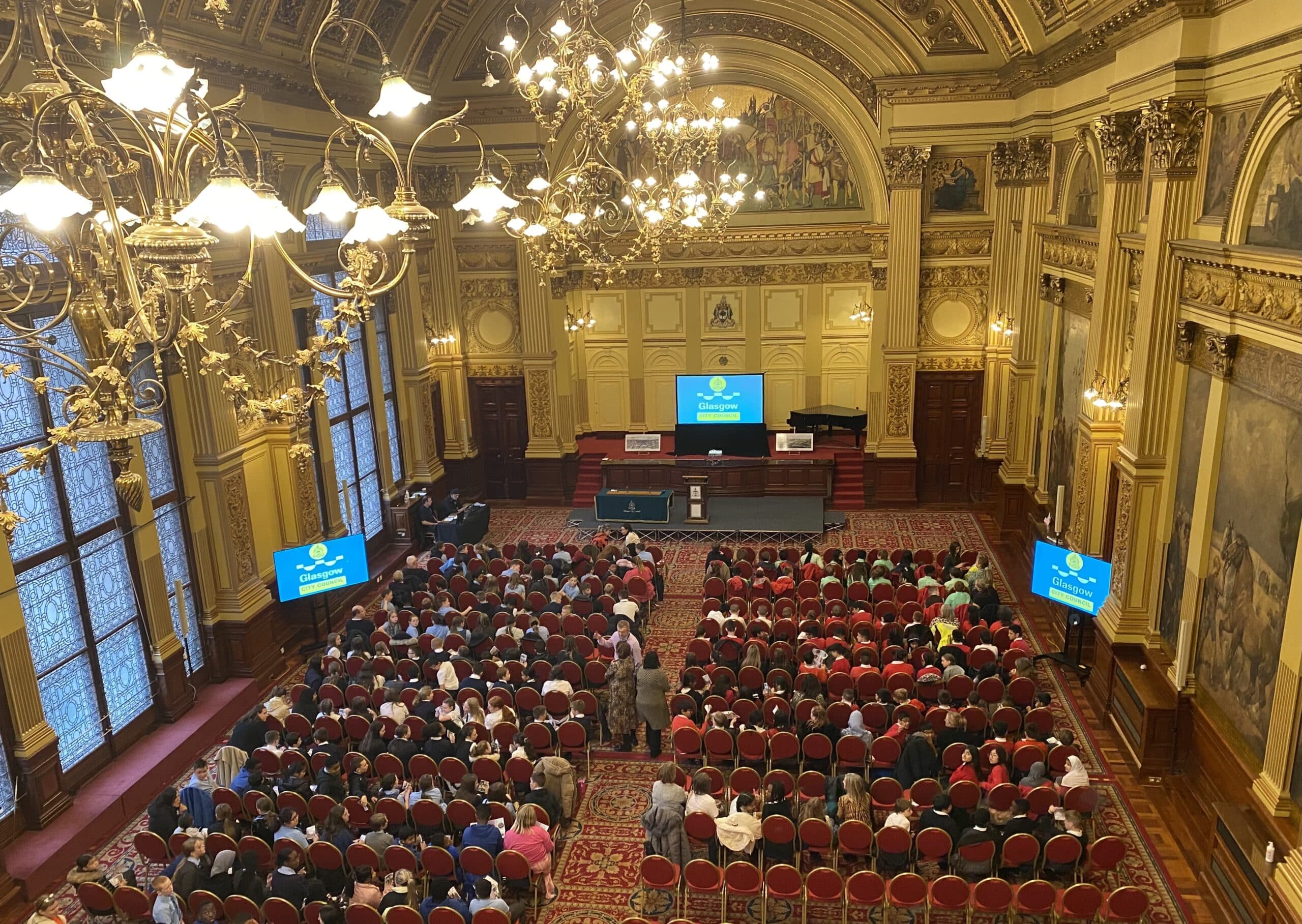 Lord Dean attends ‘Our City, Our Learning, Our Future’ event at City Chambers