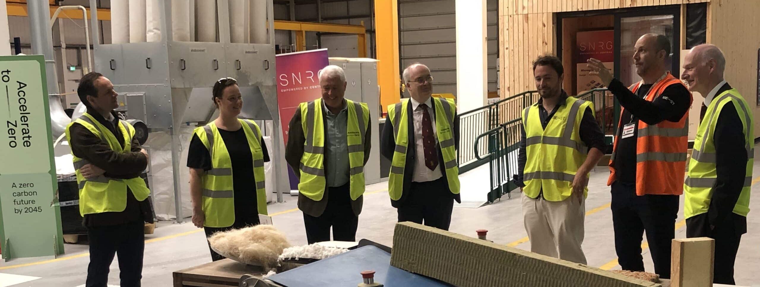 Lord Dean and Merchants House Directors visit the Social Bite factory