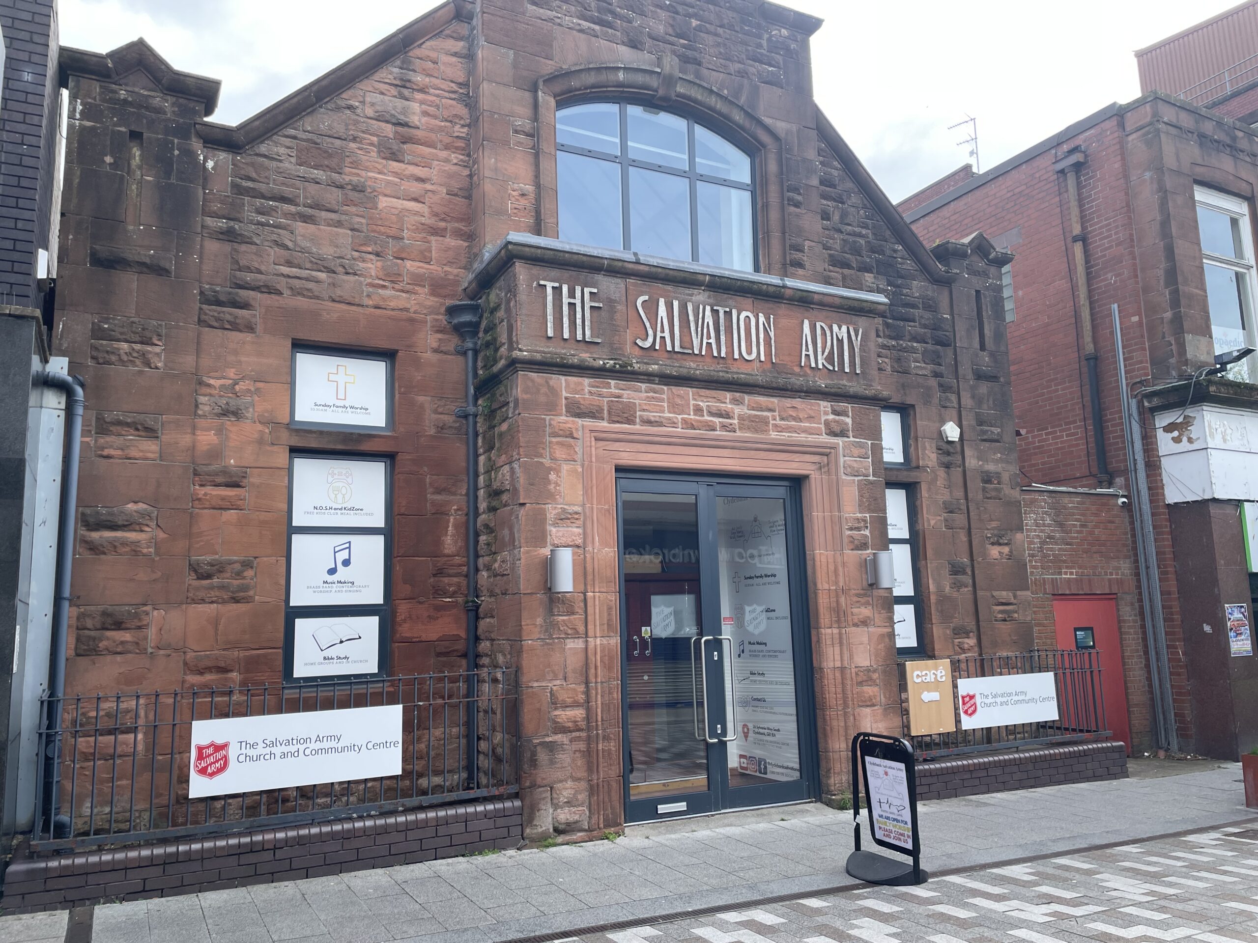 A warm welcome awaits at Clydebank Salvation Army cafe!